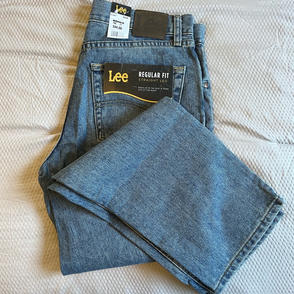 Lee Jeans Regular Fit - Straight Leg - 33 x 30